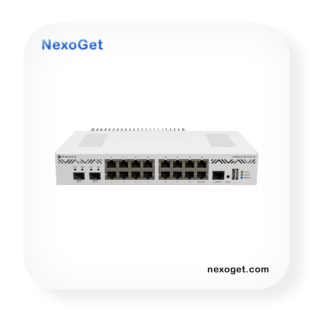 MikroTik CCR2004-16G-2S+PC