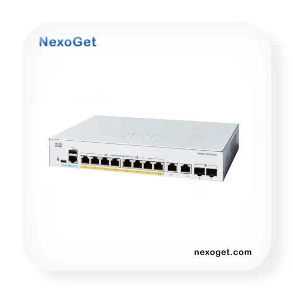 Cisco Catalyst C1200-8T-E-2G Managed Switch